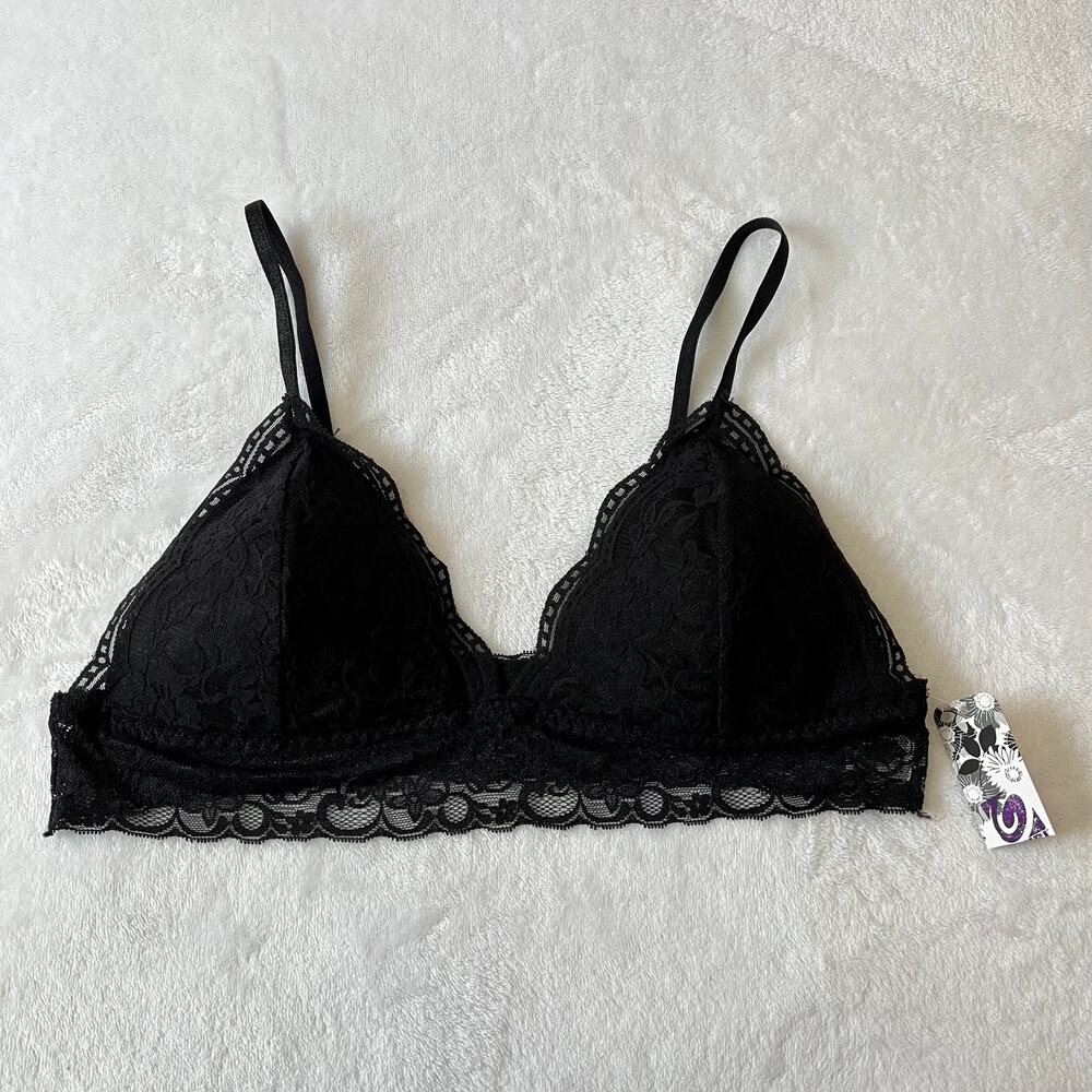 WURL Lace Padded Bralette with Adjustable Straps Size XL NEW